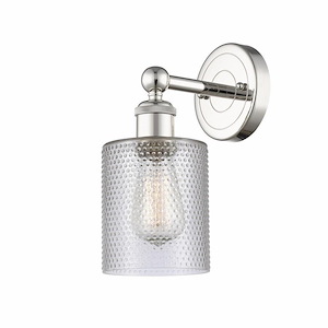 Cobbleskill - 1 Light Wall Sconce In Industrial Style-11.5 Inches Tall and 5 Inches Wide - 1316755