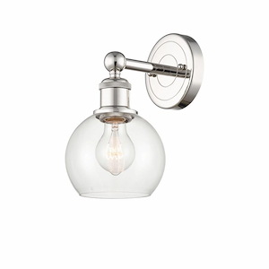 Athens - 1 Light Wall Sconce In Industrial Style-10.63 Inches Tall and 6 Inches Wide - 1316731