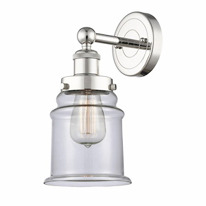 Canton - 1 Light Wall Sconce In Industrial Style-12.75 Inches Tall and 6 Inches Wide - 1316775