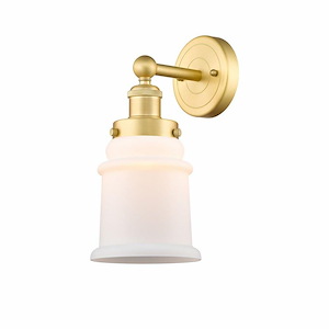 Canton - 1 Light Wall Sconce In Industrial Style-12.75 Inches Tall and 6 Inches Wide - 1316775
