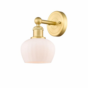 Fenton - 1 Light Wall Sconce In Industrial Style-10 Inches Tall and 6.5 Inches Wide - 1316741