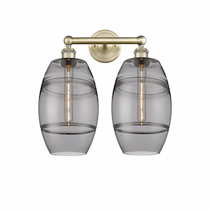 Vaz - 2 Light Bath Vanity In Industrial Style-12.13 Inches Tall and 17 Inches Wide - 1330333