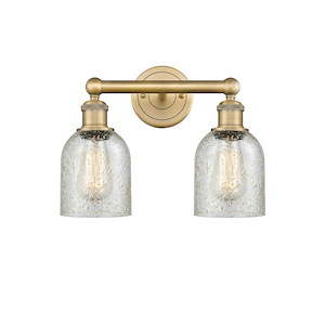 Caledonia - 2 Light Bath Vanity In Industrial Style-11.5 Inches Tall and 14 Inches Wide - 1316787