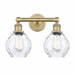Waverly - 2 Light Bath Vanity In Industrial Style-11 Inches Tall and 15 Inches Wide - 1316813
