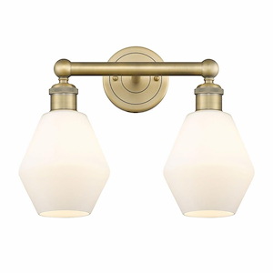 Cindyrella - 2 Light Bath Vanity In Nautiical Style-12 Inches Tall and 15 Inches Wide - 1316826