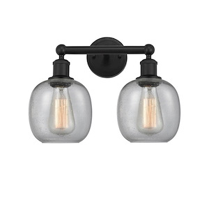 Belfast - 2 Light Bath Vanity In Industrial Style-11.5 Inches Tall and 15 Inches Wide - 1289841