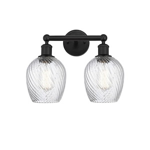 Salina - 2 Light Bath Vanity In Industrial Style-11.5 Inches Tall and 14 Inches Wide - 1289865