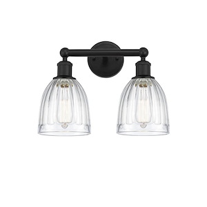Brookfield - 2 Light Bath Vanity In Industrial Style-11.5 Inches Tall and 14.75 Inches Wide - 1289858