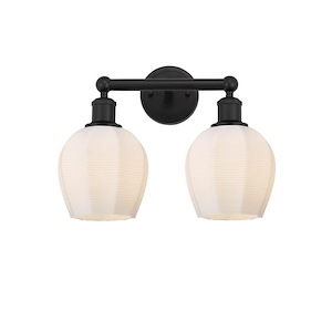 Norfolk - 2 Light Bath Vanity In Industrial Style-11.38 Inches Tall and 14.75 Inches Wide - 1289903