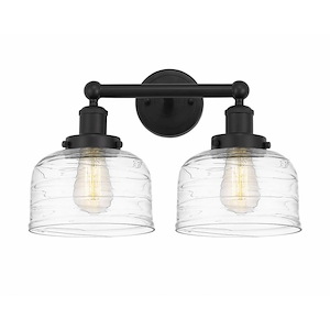Bell - 2 Light Bath Vanity In Industrial Style-10 Inches Tall and 15.5 Inches Wide - 1289893