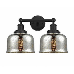 Bell - 2 Light Bath Vanity In Industrial Style-10 Inches Tall and 15.5 Inches Wide - 1289862