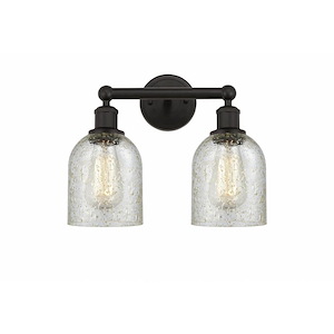 Caledonia - 2 Light Bath Vanity In Industrial Style-11.5 Inches Tall and 14 Inches Wide - 1289887