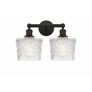 Niagra - 2 Light Bath Vanity In Industrial Style-11 Inches Tall and 15.5 Inches Wide - 1289857