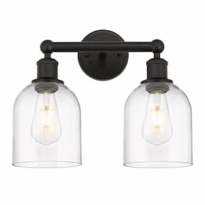 Bella - 2 Light Bath Vanity In Industrial Style-11.75 Inches Tall and 14.5 Inches Wide - 1330411