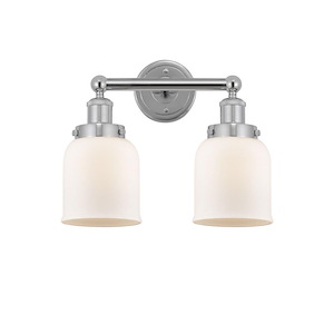 Bell - 2 Light Bath Vanity In Industrial Style-10 Inches Tall and 15.5 Inches Wide - 1289881
