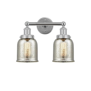 Bell - 2 Light Bath Vanity In Industrial Style-10 Inches Tall and 15.5 Inches Wide - 1289868