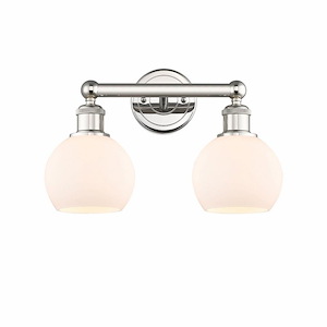 Athens - 2 Light Bath Vanity In Industrial Style-10.63 Inches Tall and 15 Inches Wide - 1316743
