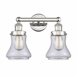 Bellmont - 2 Light Bath Vanity In Industrial Style-10 Inches Tall and 15.5 Inches Wide - 1316800