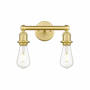 Edison - 2 Light Bath Vanity In Modern Style-6 Inches Tall and 9 Inches Wide - 1311330