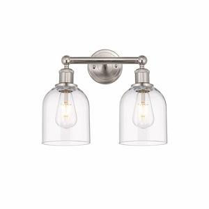 Bella - 2 Light Bath Vanity In Industrial Style-11.75 Inches Tall and 14.5 Inches Wide - 1330411