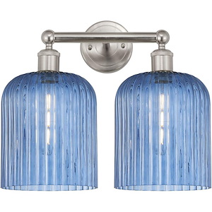 Bridal Veil - 2 Light Bath Vanity-11.25 Inch Tall and 14 Inch Wide - 1426649
