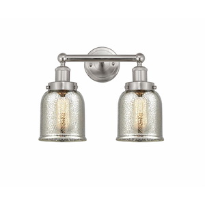 Bell - 2 Light Bath Vanity In Industrial Style-10 Inches Tall and 15.5 Inches Wide - 1289868