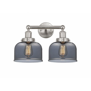 Bell - 2 Light Bath Vanity In Industrial Style-10 Inches Tall and 15.5 Inches Wide - 1289913