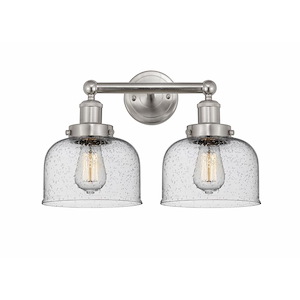 Bell - 2 Light Bath Vanity In Industrial Style-10 Inches Tall and 15.5 Inches Wide - 1289899