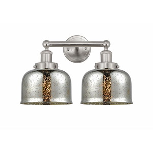 Bell - 2 Light Bath Vanity In Industrial Style-10 Inches Tall and 15.5 Inches Wide - 1289862