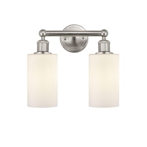 Clymer - 2 Light Bath Vanity In Art Deco Style-11.38 Inches Tall and 12.88 Inches Wide - 1289882