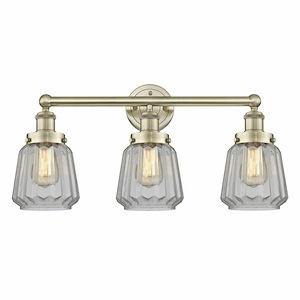 Chatham - 3 Light Bath Vanity In Industrial Style-10 Inches Tall and 24.5 Inches Wide - 1316819