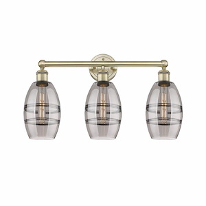 Vaz - 3 Light Bath Vanity In Industrial Style-10.38 Inches Tall and 23.88 Inches Wide - 1330334