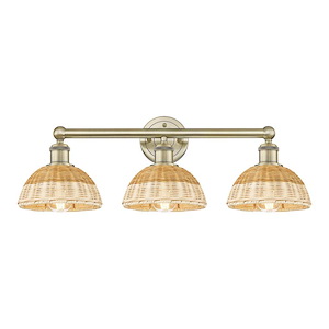 Bristol Natural II - 3 Light Bath Vanity-12 Inch Tall and 26 Inch Wide - 1387800