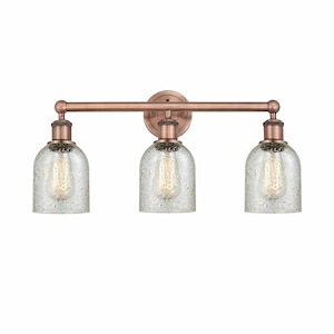 Caledonia - 3 Light Bath Vanity In Industrial Style-11.5 Inches Tall and 23 Inches Wide - 1316868