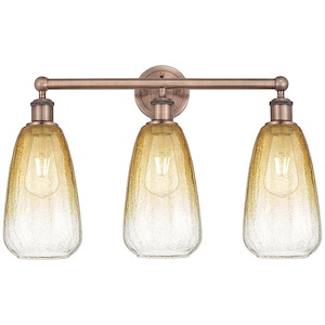 Brookhaven Almond - 3 Light Bath Vanity-15.25 Inch Tall and 24 Inch Wide - 1387836