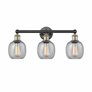 Belfast - 3 Light Bath Vanity In Industrial Style-11.5 Inches Tall and 24 Inches Wide - 1316829