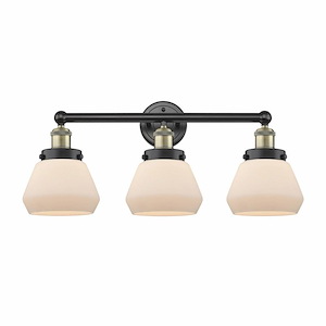 Fulton - 3 Light Bath Vanity In Industrial Style-10 Inches Tall and 24.5 Inches Wide - 1316871
