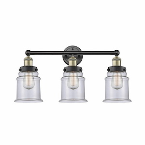 Canton - 3 Light Bath Vanity In Industrial Style-12.75 Inches Tall and 24 Inches Wide - 1316835