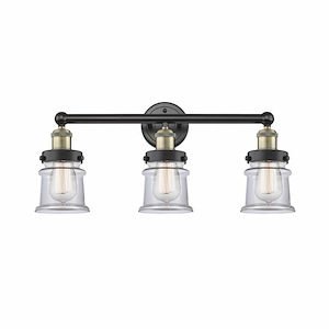 Canton - 3 Light Bath Vanity In Industrial Style-11 Inches Tall and 23.25 Inches Wide - 1316900