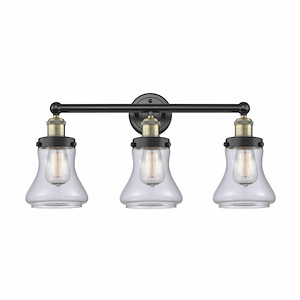 Bellmont - 3 Light Bath Vanity In Industrial Style-10 Inches Tall and 24.5 Inches Wide - 1316818