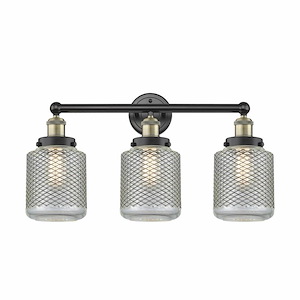 Stanton - 3 Light Bath Vanity In Industrial Style-11.5 Inches Tall and 24 Inches Wide - 1316877