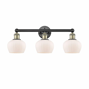 Fenton - 3 Light Bath Vanity In Industrial Style-10 Inches Tall and 24.5 Inches Wide - 1316918