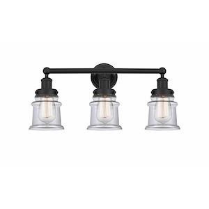 Canton - 3 Light Bath Vanity In Industrial Style-11 Inches Tall and 23.25 Inches Wide - 1289907