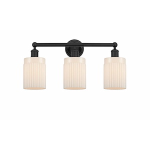 Hadley - 3 Light Bath Vanity In Art Deco Style-11.5 Inches Tall and 22.5 Inches Wide - 1289902