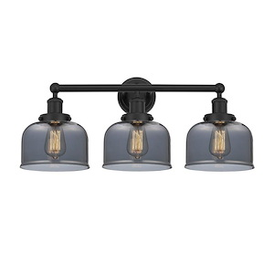 Bell - 3 Light Bath Vanity In Industrial Style-10 Inches Tall and 24.5 Inches Wide - 1289951