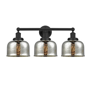 Bell - 3 Light Bath Vanity In Industrial Style-10 Inches Tall and 24.5 Inches Wide - 1289934
