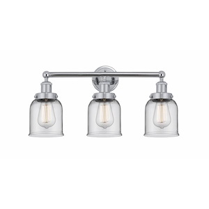 Bell - 3 Light Bath Vanity In Industrial Style-10 Inches Tall and 24.5 Inches Wide - 1289954