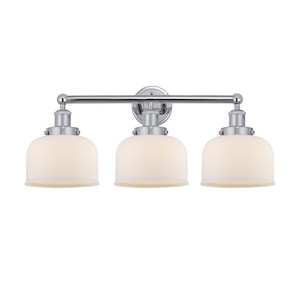 Bell - 3 Light Bath Vanity In Industrial Style-10 Inches Tall and 24.5 Inches Wide - 1289924