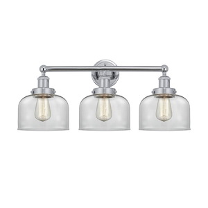 Bell - 3 Light Bath Vanity In Industrial Style-10 Inches Tall and 24.5 Inches Wide - 1289924