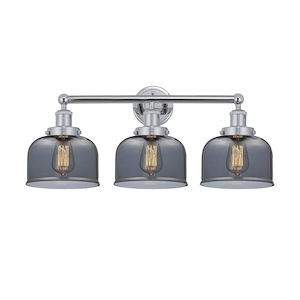 Bell - 3 Light Bath Vanity In Industrial Style-10 Inches Tall and 24.5 Inches Wide - 1289951